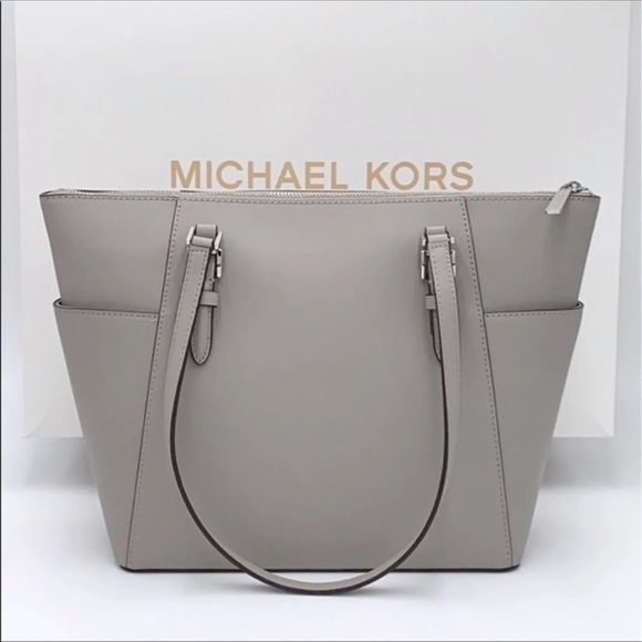 MICHAEL KORS CHARLOTTE LARGE TOP ZIP  Tote bag - Picture 14 of 16